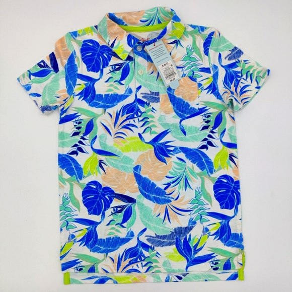 Boys S (6/7) Summer print Short Sleeve by Cat & Jack - Picture 1 of 2
